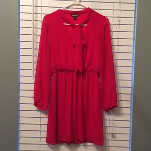 Express long sleeve dress